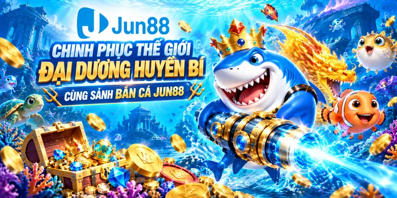 Chinh phục thế giới đại dương huyền bí cùng sảnh bắn cá Jun88