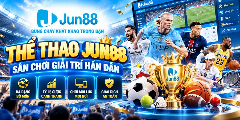 Thể Thao Jun88 – Sân Chơi Giải Trí Hấn Dẫn